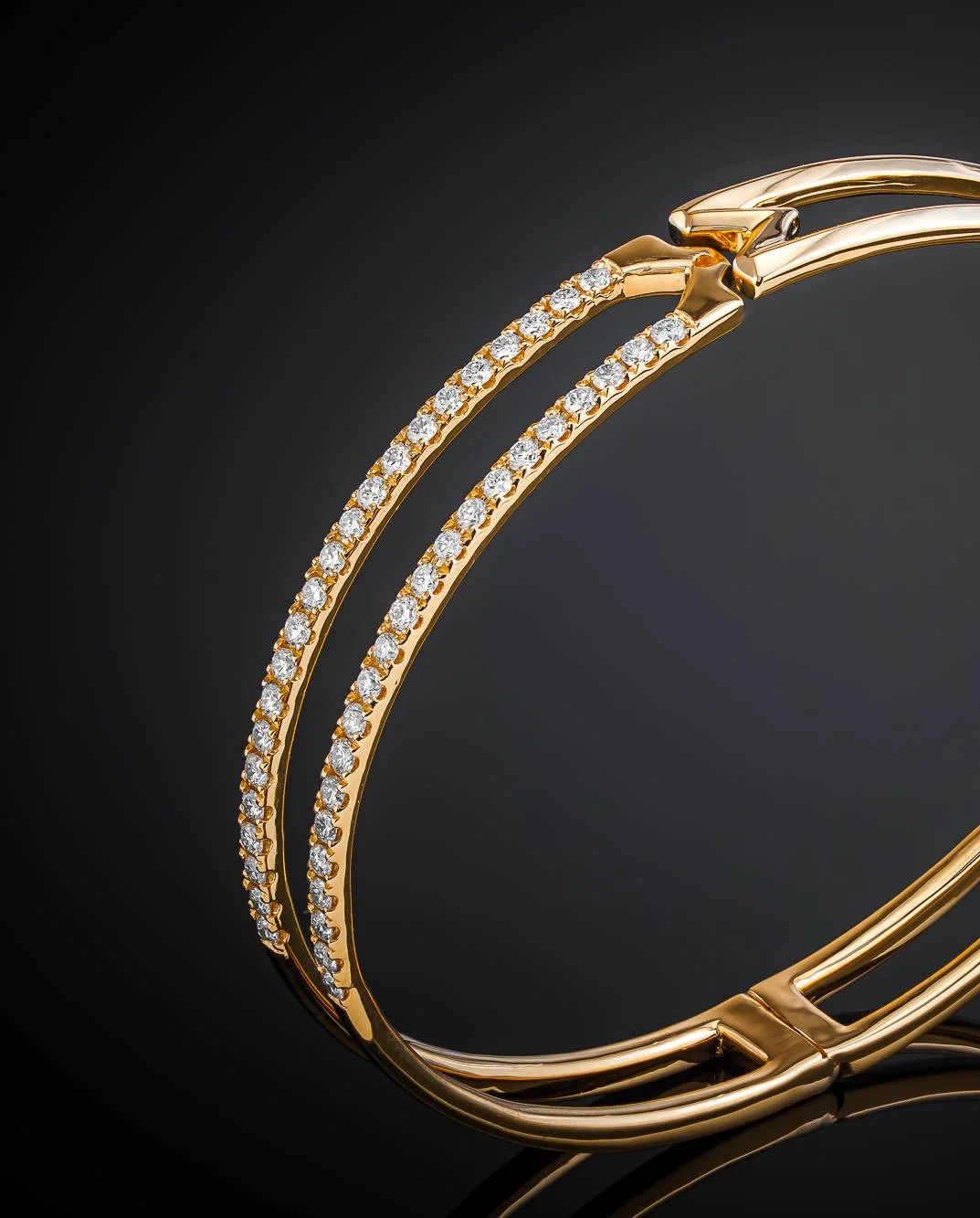 "Mystery™" Bracelet in 18k yellow gold, photo 6