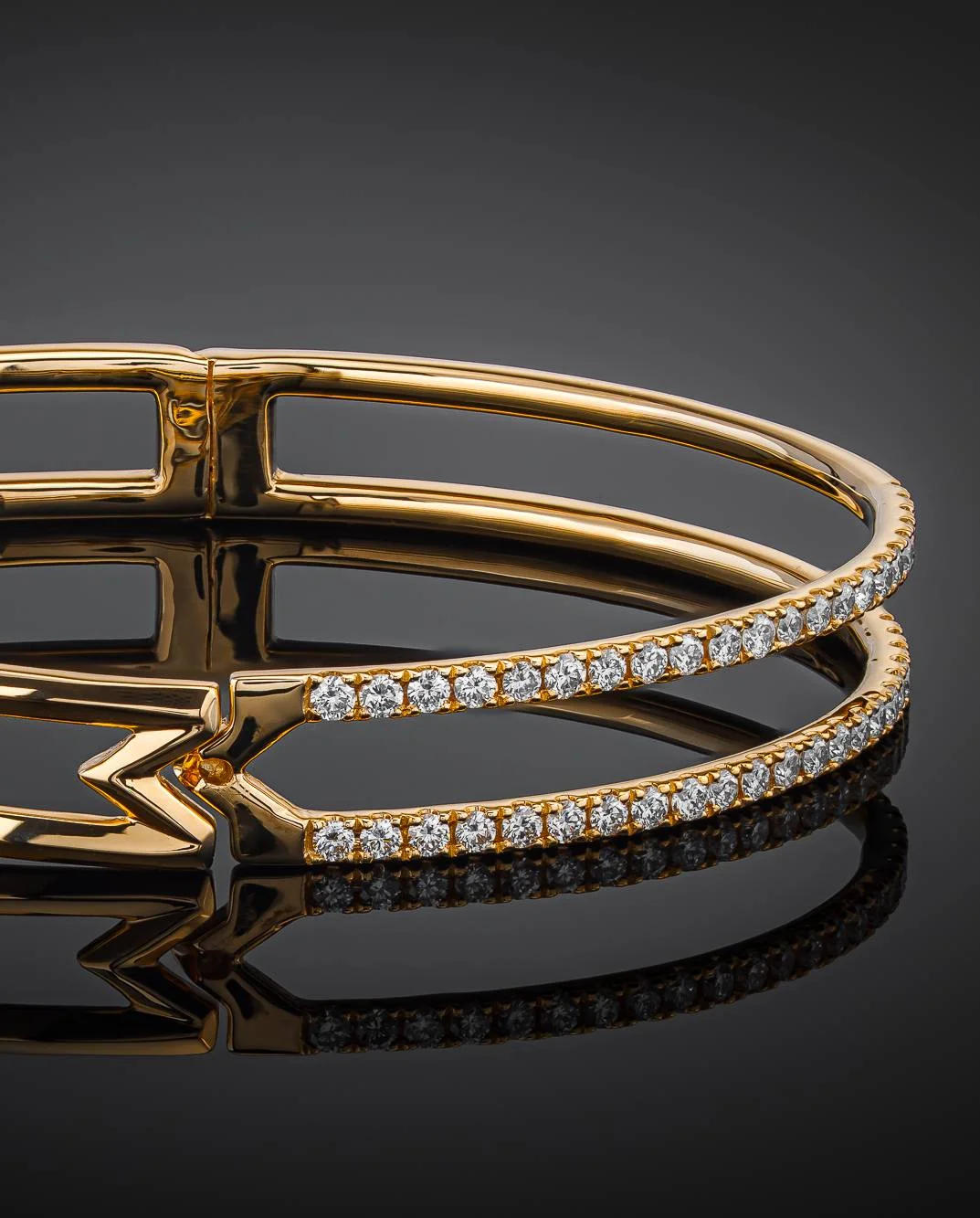 "Mystery™" Bracelet in 18k yellow gold, photo 7