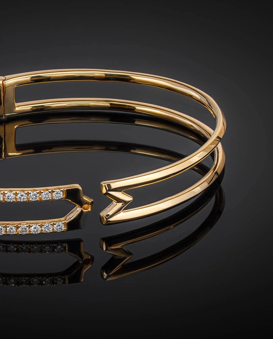 "Mystery™" Bracelet in 18k yellow gold, photo 9