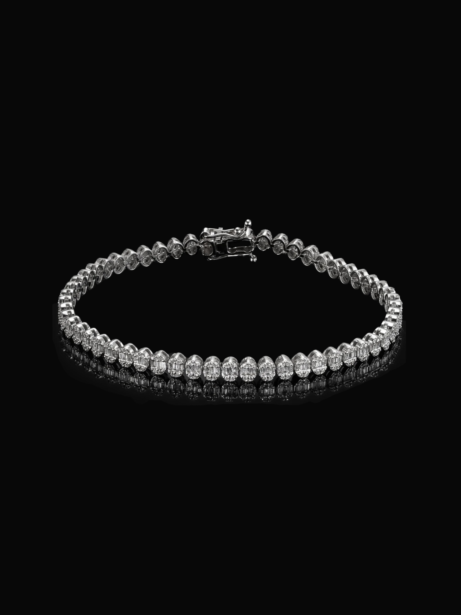 VELVETVOGUE™ Bracelet Large – White gold 18k