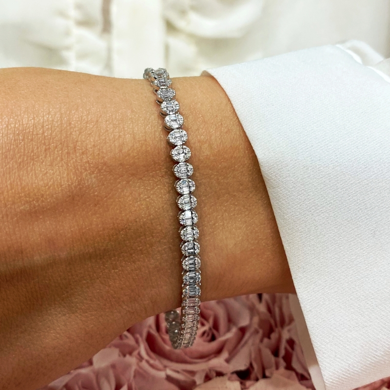 VELVETVOGUE™ Bracelet Large in 18k white gold, photo 6