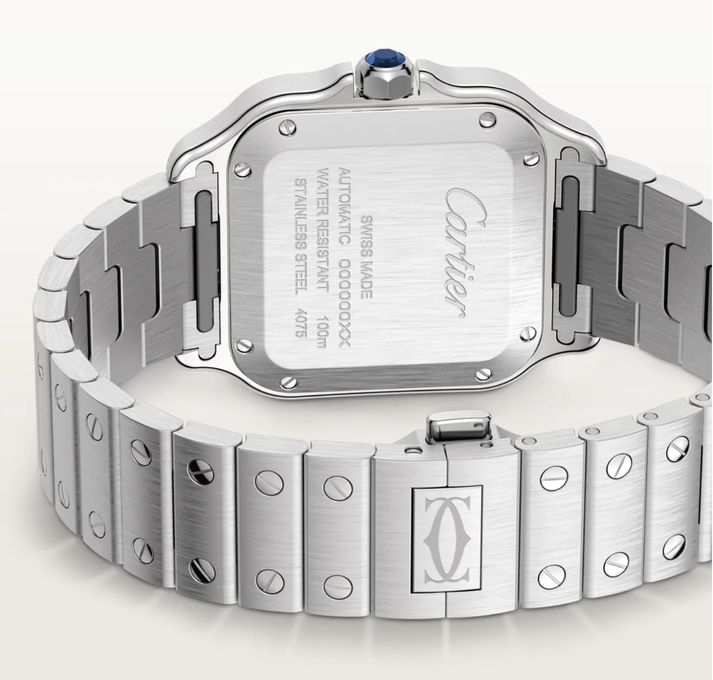 Cartier Santos Medium Green Dial, photo 12