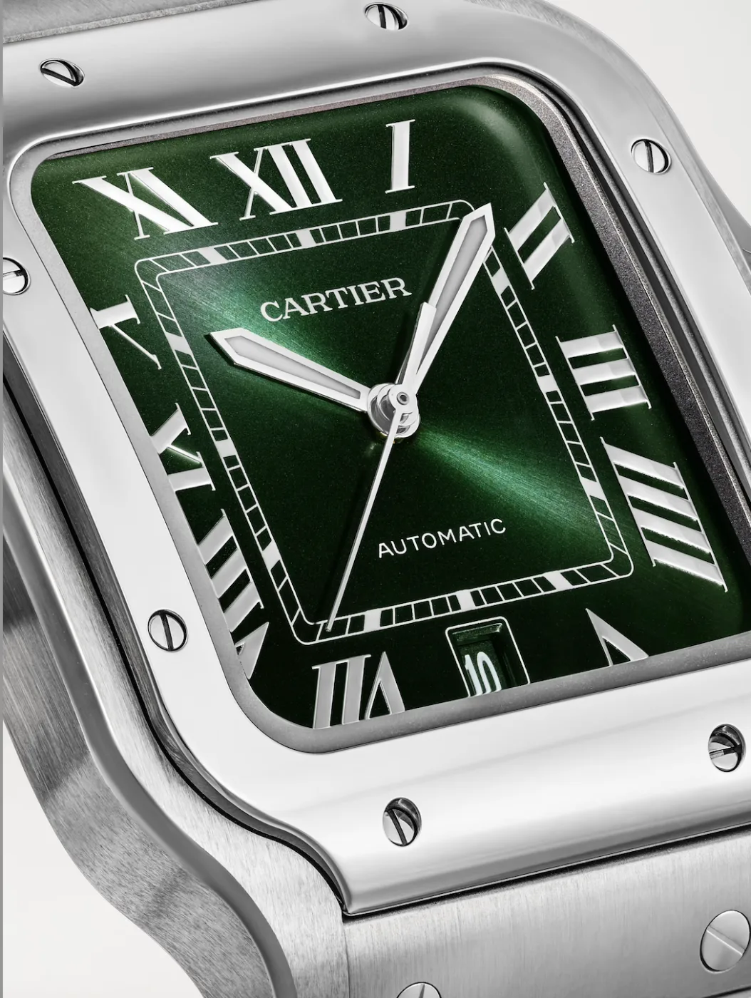 Cartier Santos Large Green Dial, photo 11