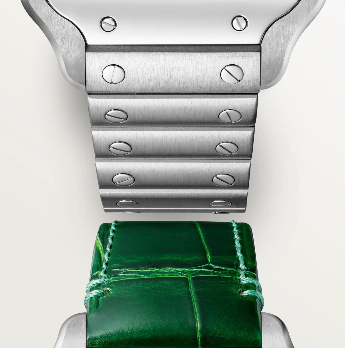 Cartier Santos Large Green Dial, photo 15
