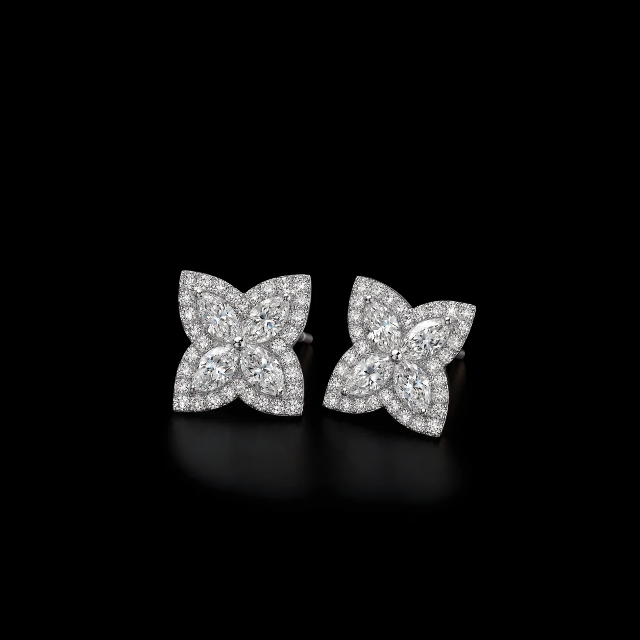 Belissima™ Earrings in white Gold, photo 3