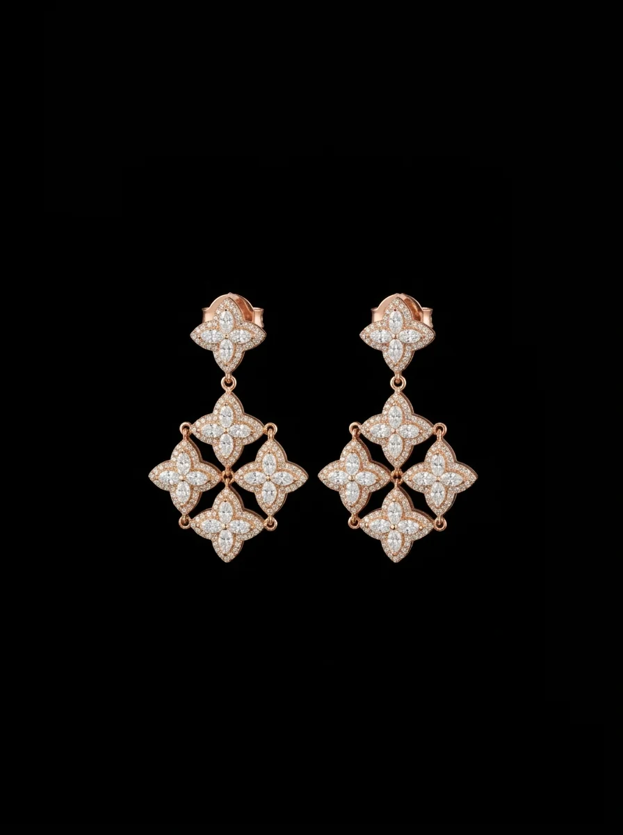 Belissima™ Small Earrings – Rose gold