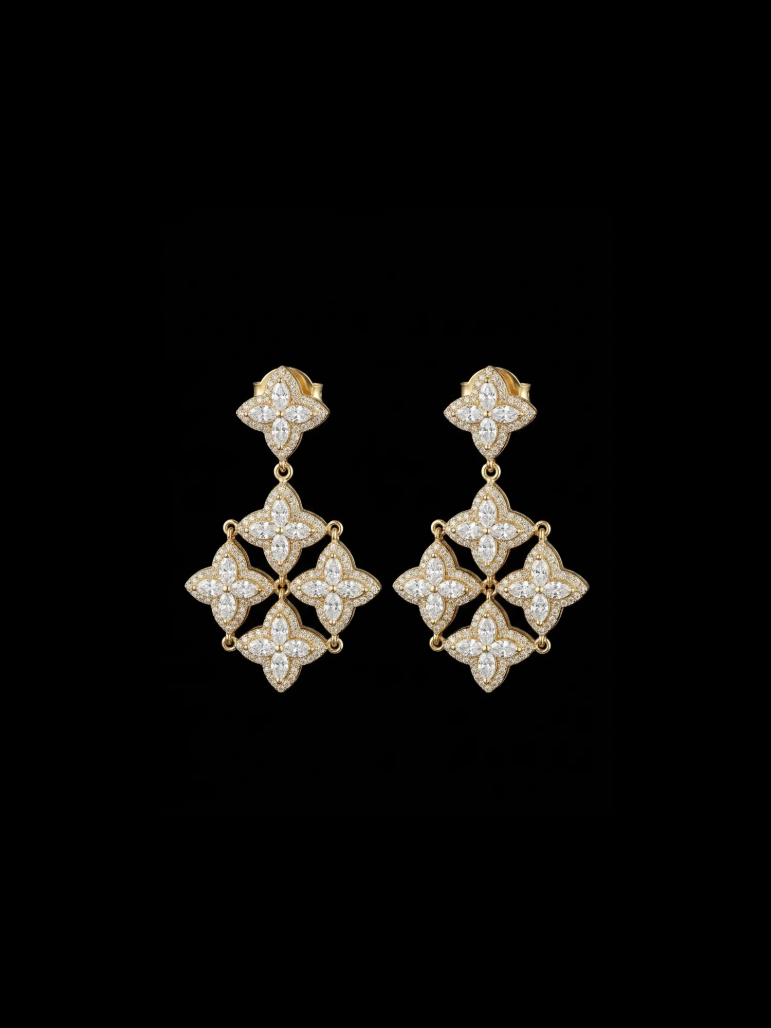 Belissima™ Small Earrings – Yellow gold