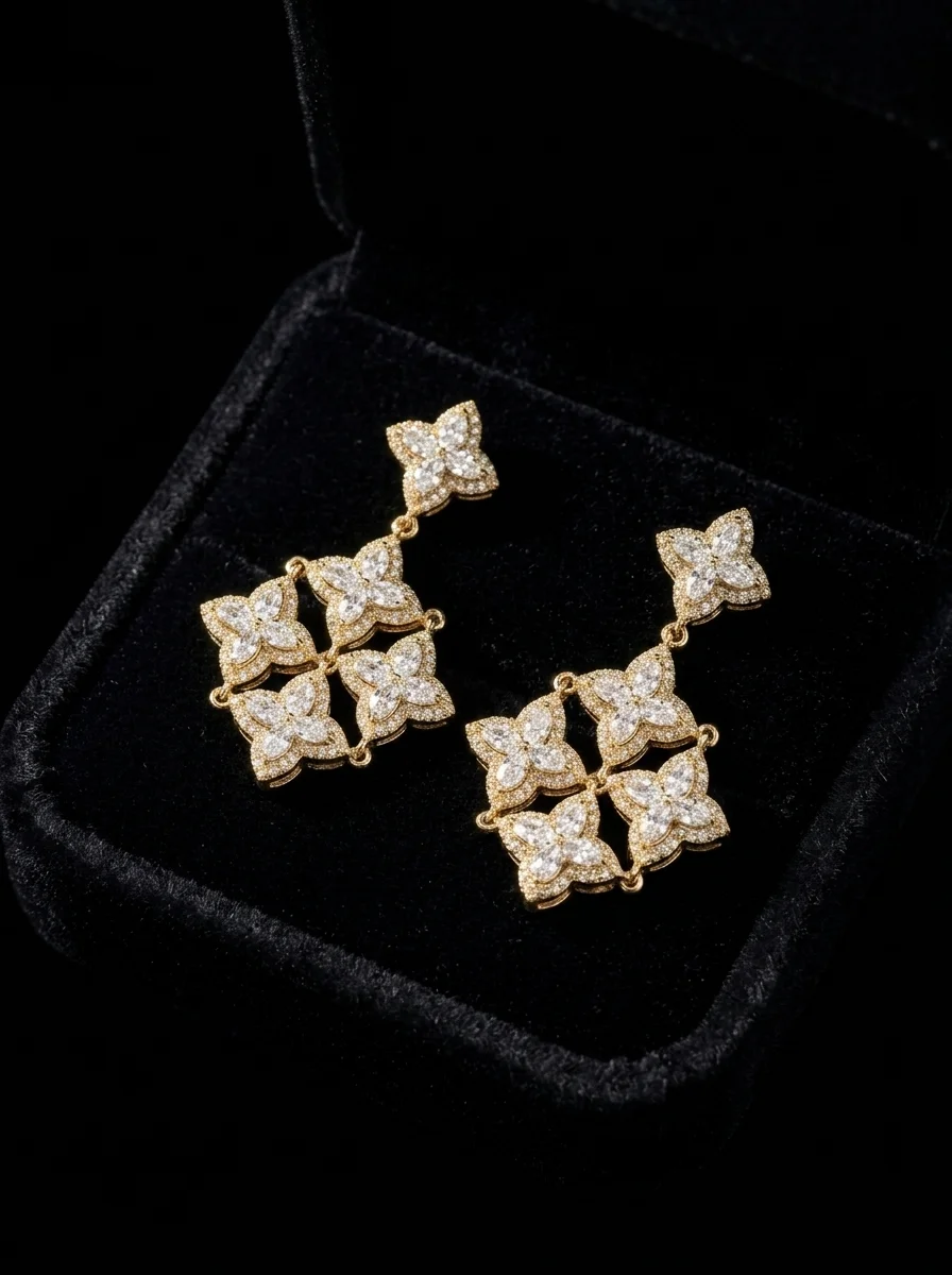 Belissima™ Small Earrings in yellow Gold, photo 3