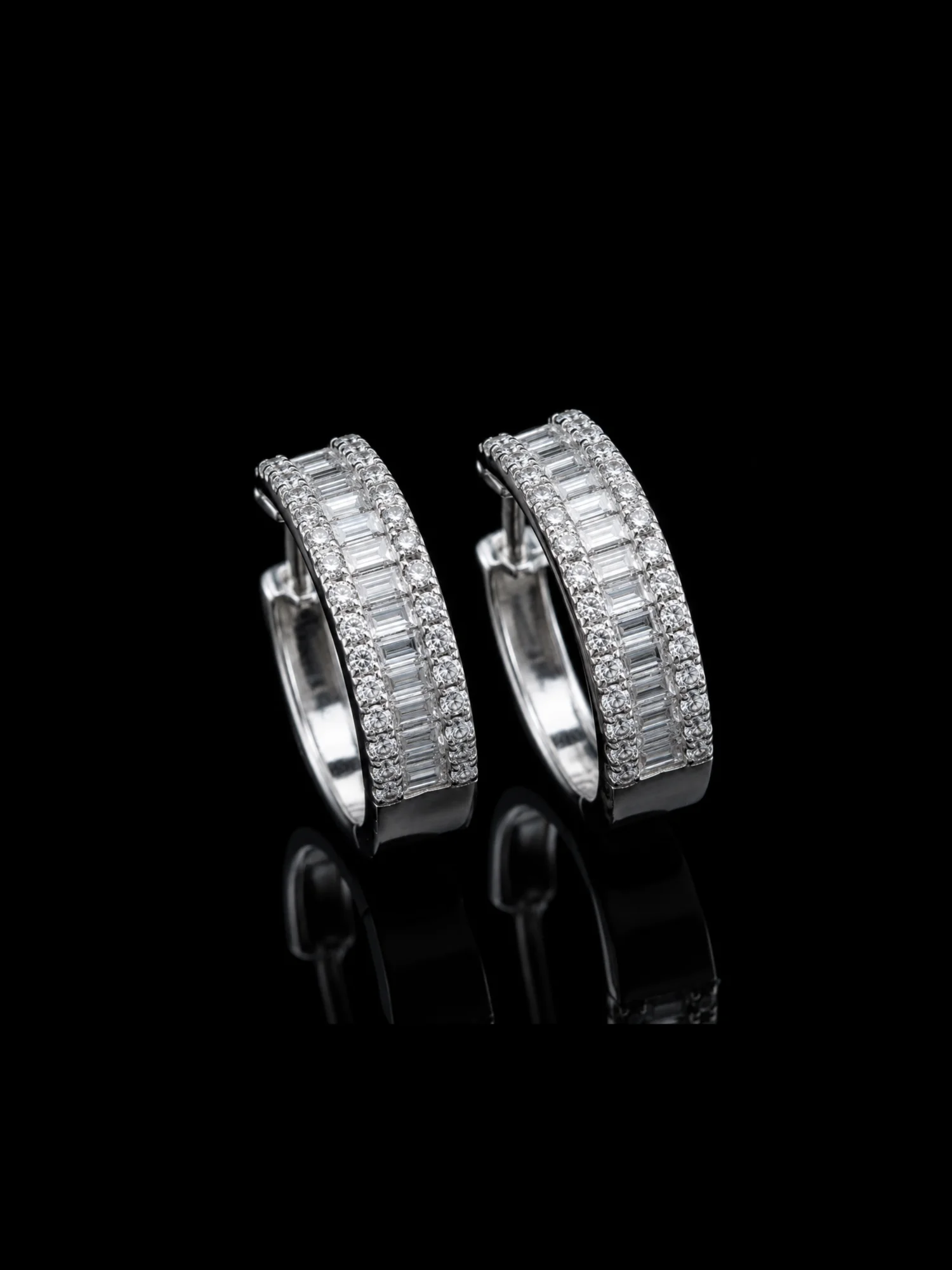 "DiamondSymphony™" Earrings in white gold, photo 4