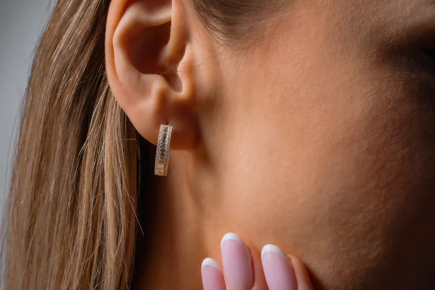 DiamondSymphony™ Earrings in yellow gold, photo 2