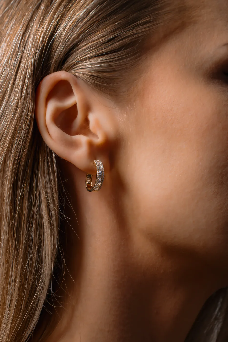 DiamondSymphony™ Earrings in yellow gold, photo 7