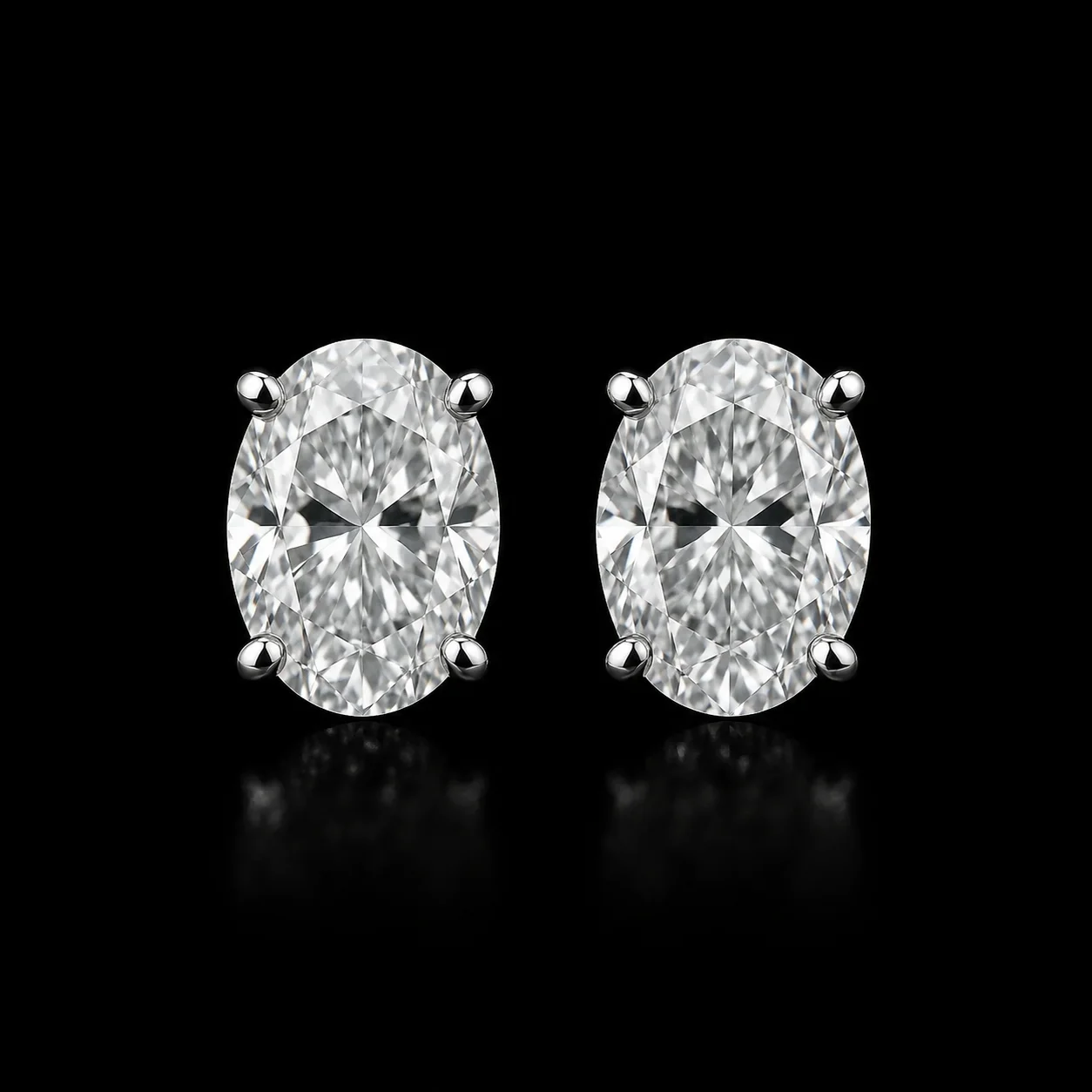 "Goccia™" Earrings – White gold