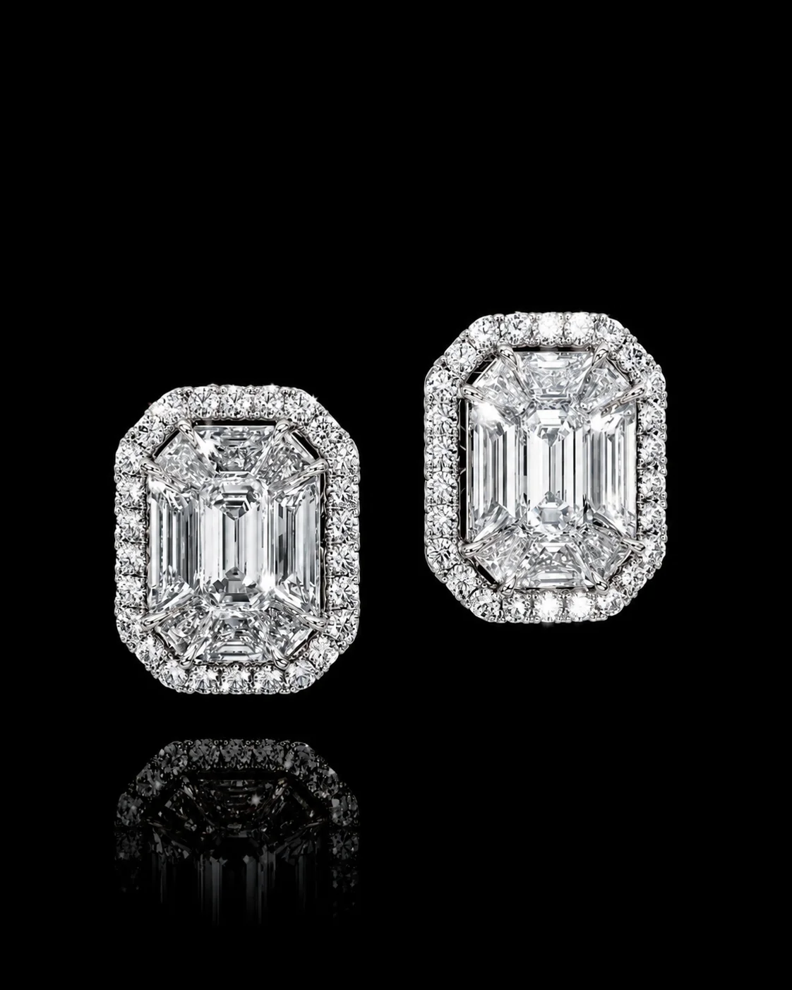InvisibleLIMITED™ Earrings – White gold 18k