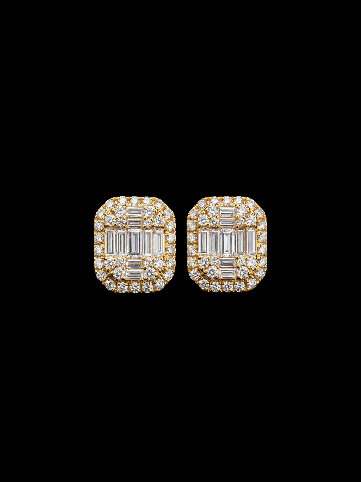 "LeLuxe™" Earrings – Yellow gold