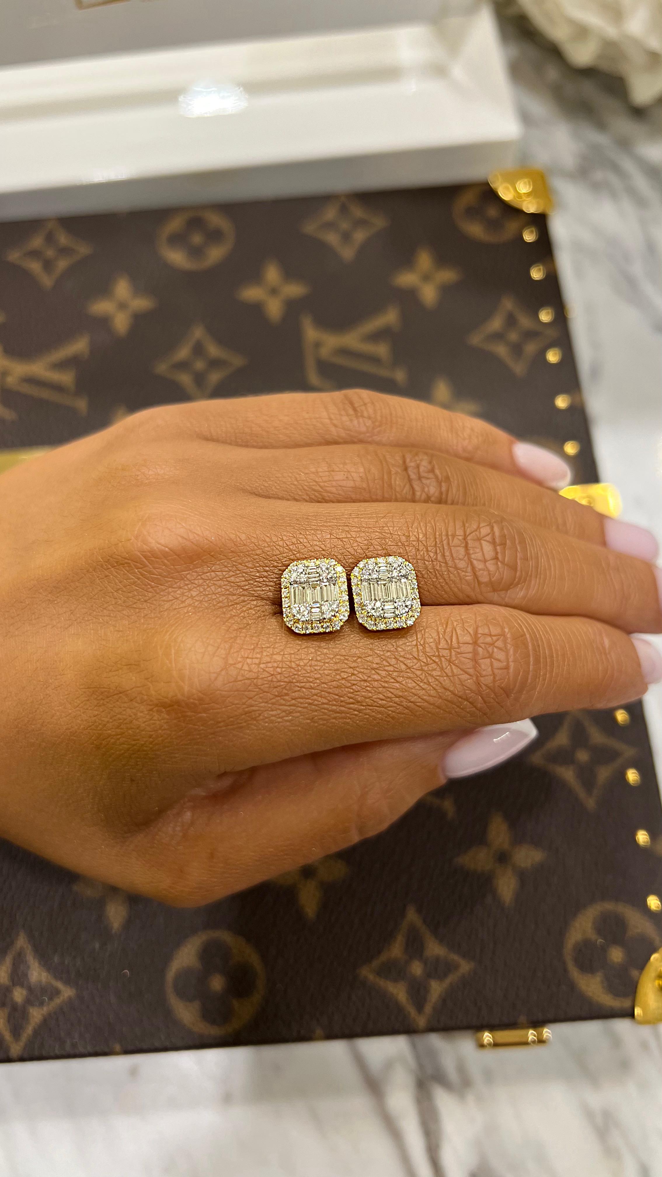 "LeLuxe™" Earrings in yellow gold, photo 8