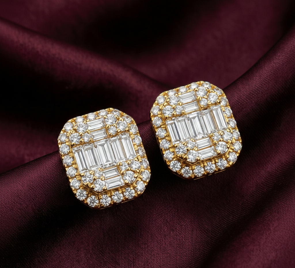 "LeLuxe™" Earrings in yellow gold, photo 9