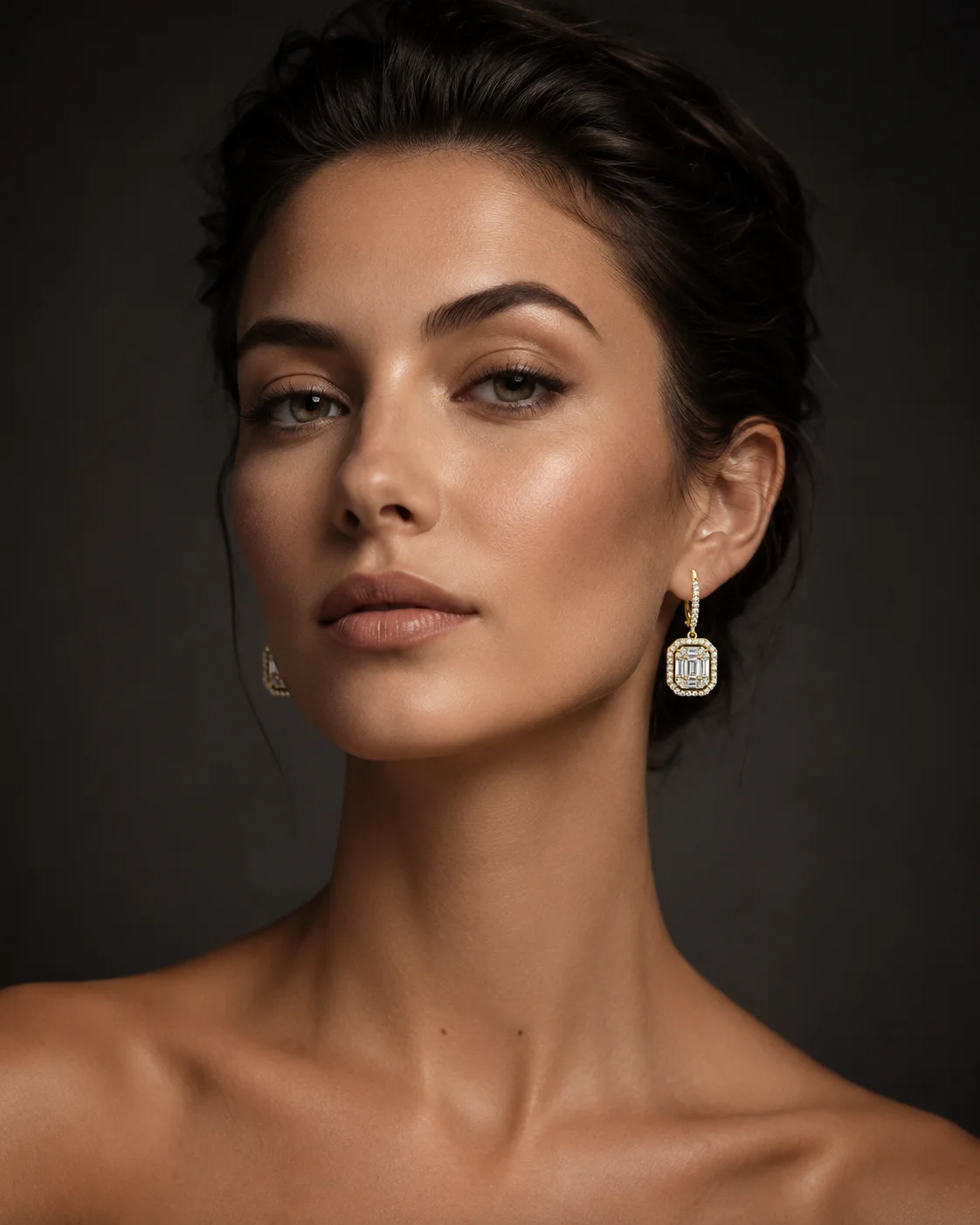 LuxElegance™ Earrings in yellow gold, photo 2
