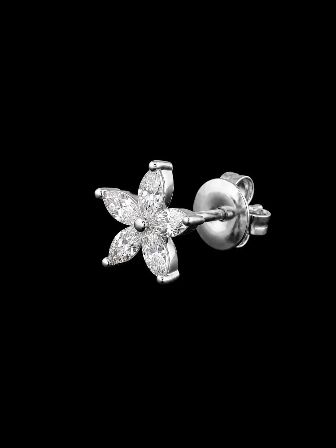 "LuxuryAvenue™" Diamond Earrings in white Gold, photo 6