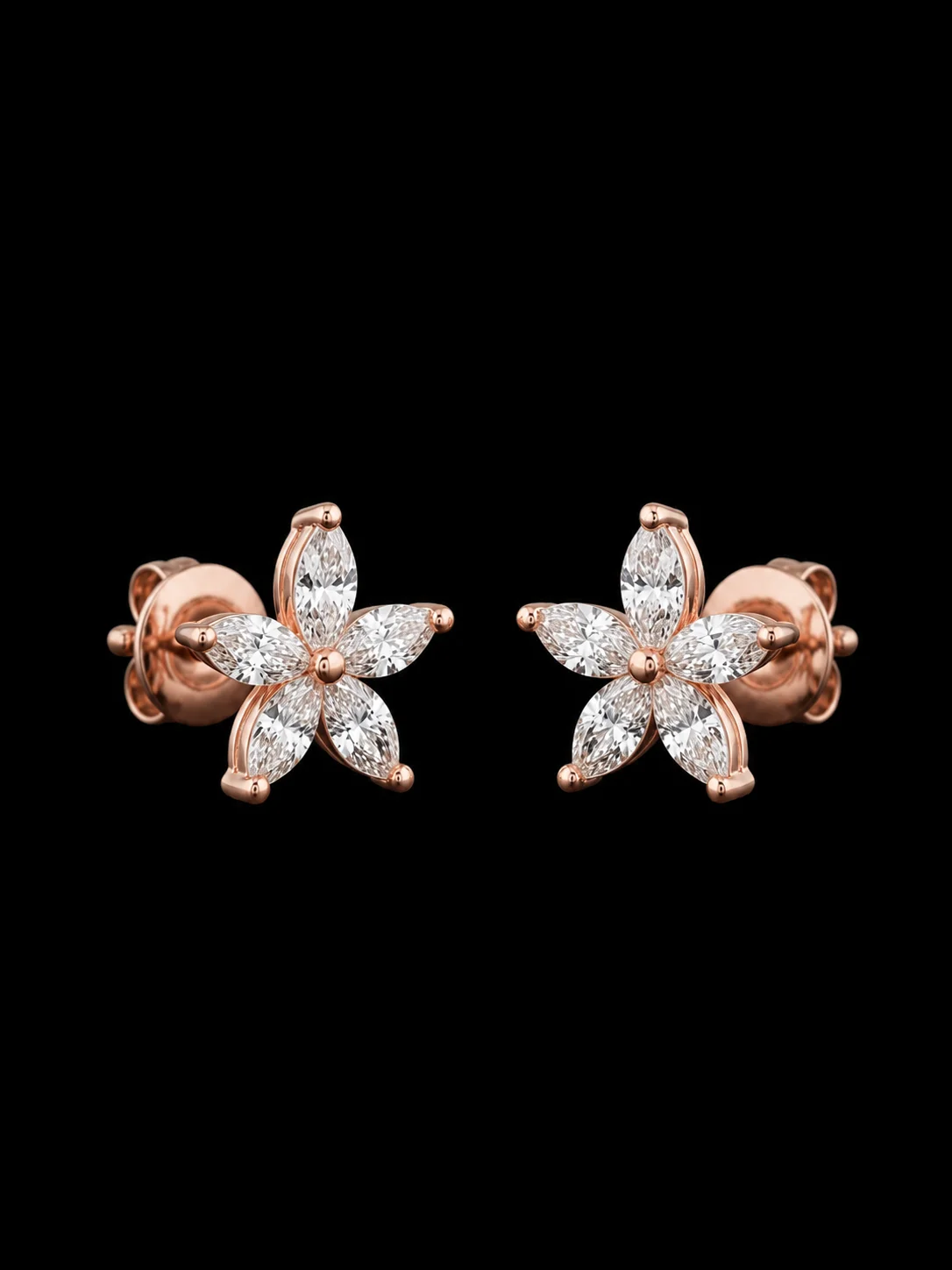 Kolczyki z diamentami "LuxuryAvenue™"