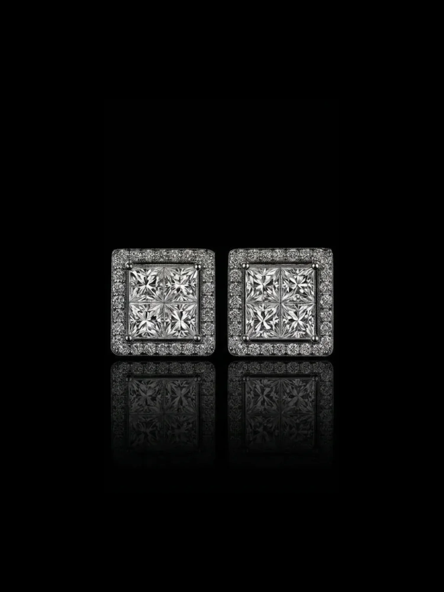 "PrincessAmour™" Earrings – White gold 18k