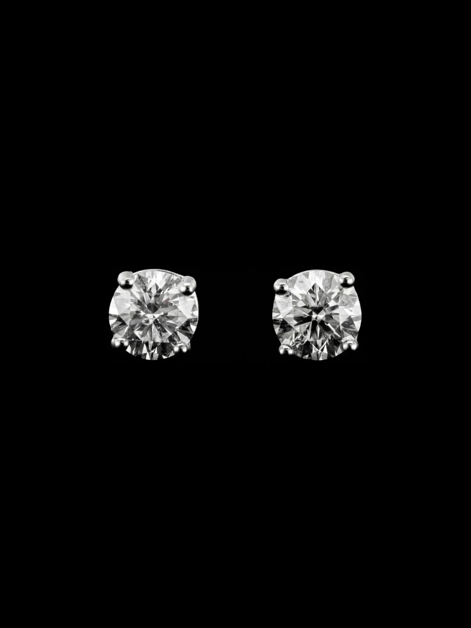 Single™ 0.50ct Earrings – White gold