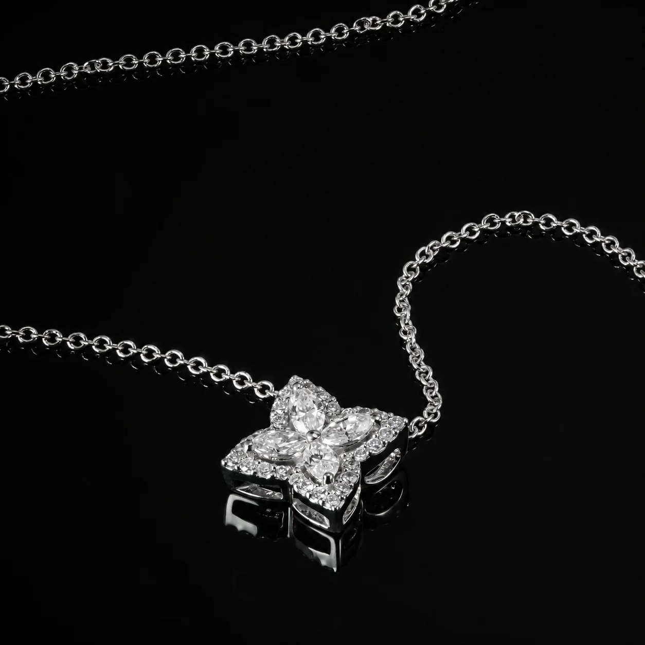 Belissima™ Necklace in white Gold, photo 4