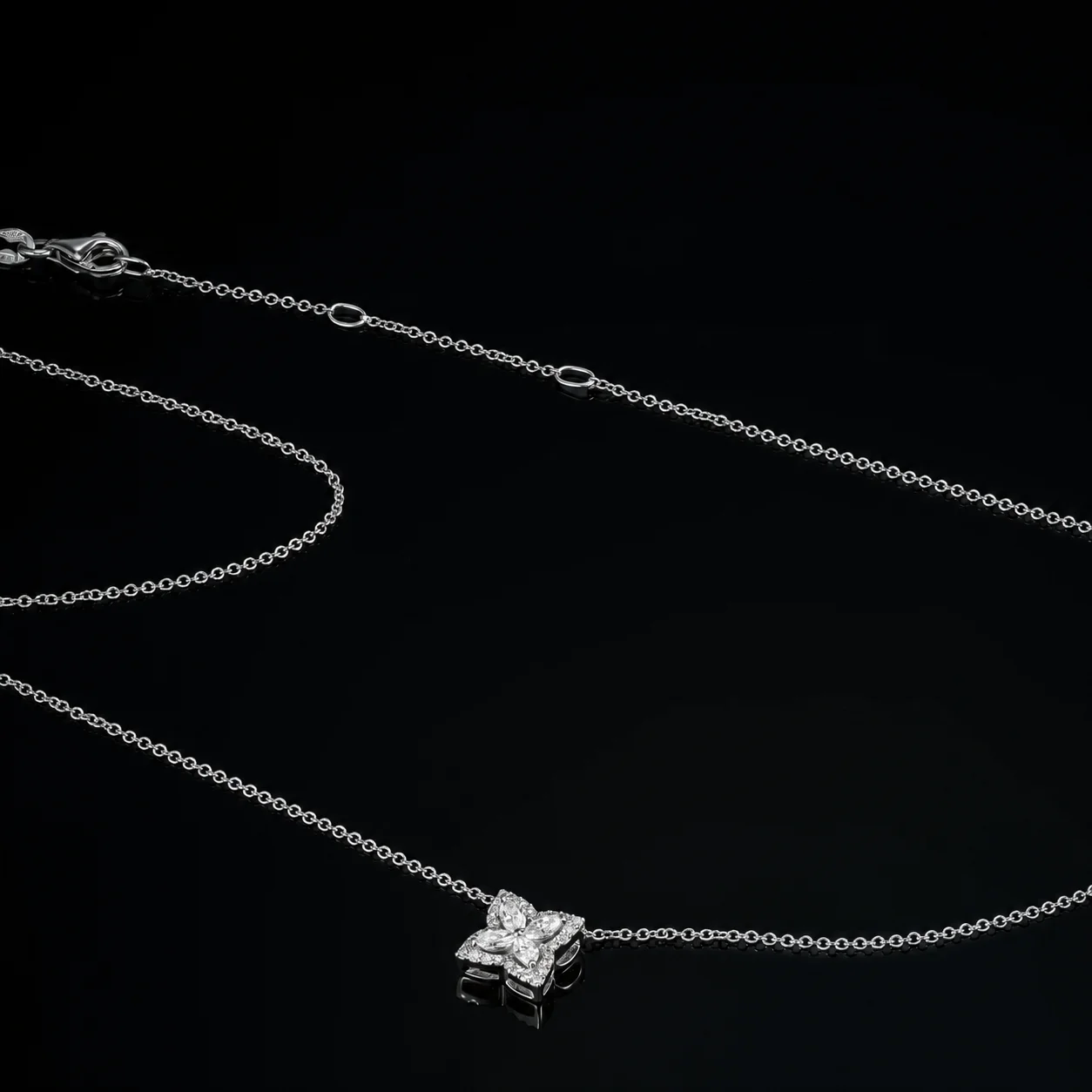 Belissima™ Necklace in white Gold, photo 5