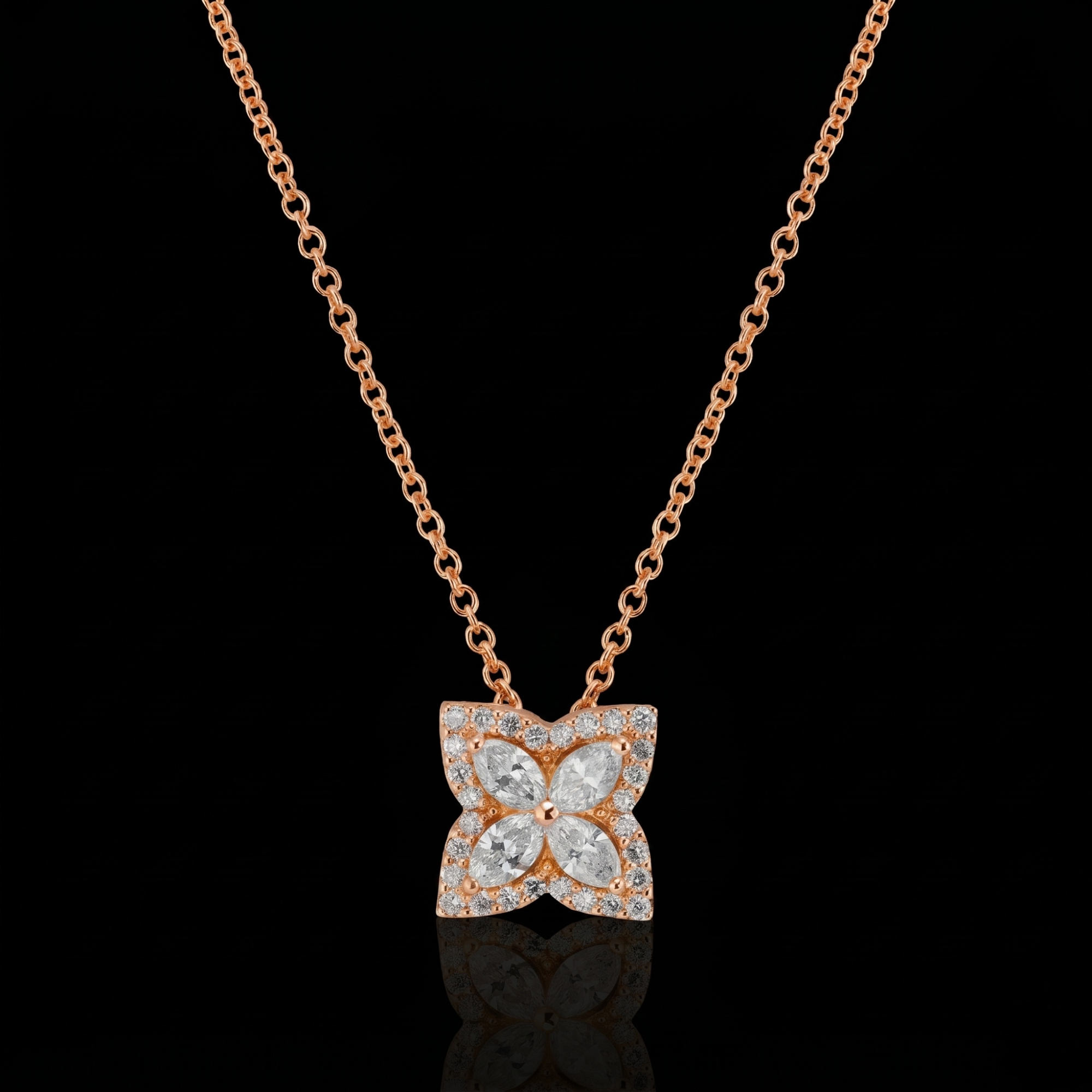 Belissima™ Necklace in rose Gold, photo 3