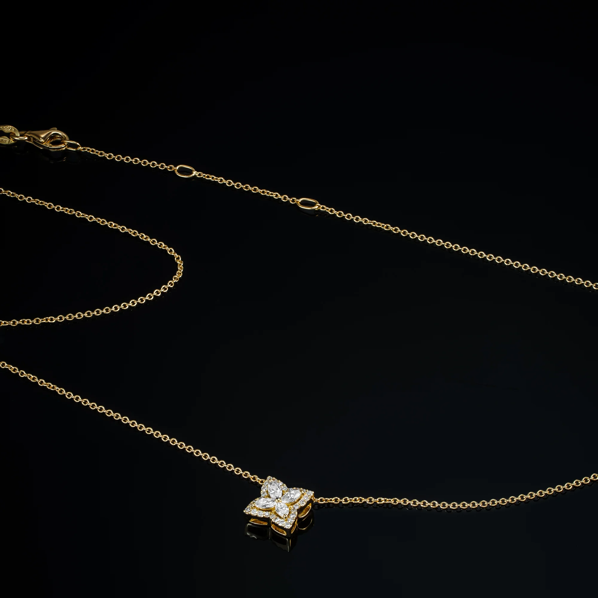 Belissima™ Necklace in 18k yellow gold, photo 5