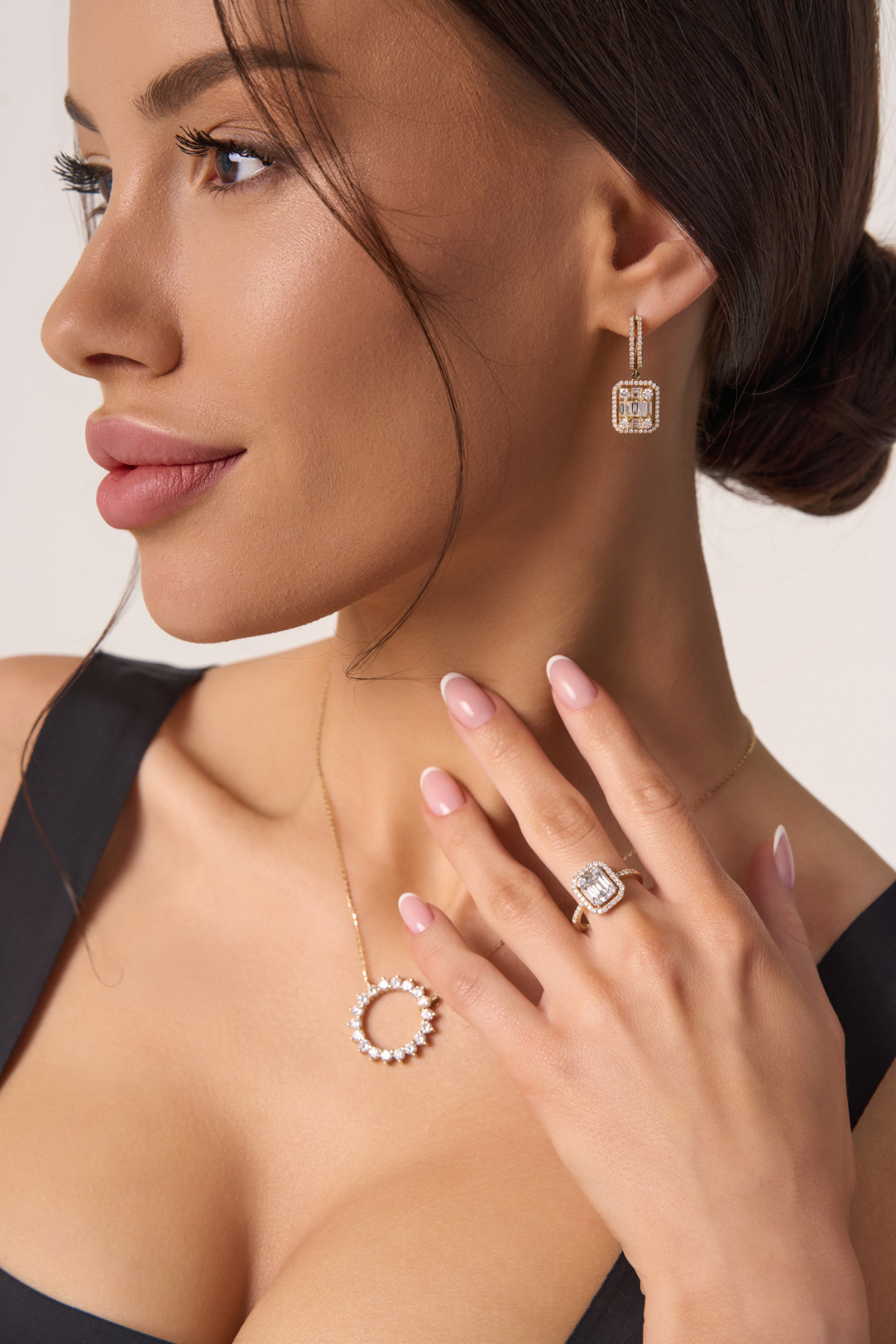 "Eclat d'Or™" Necklace in 14k rose gold, photo 4