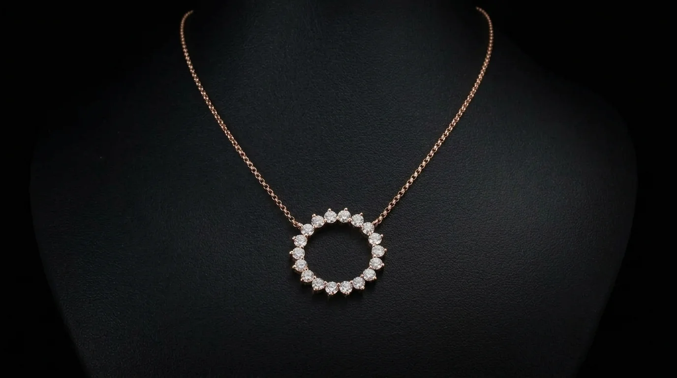 Naszyjnik z diamentami "Eclat d'Or™"