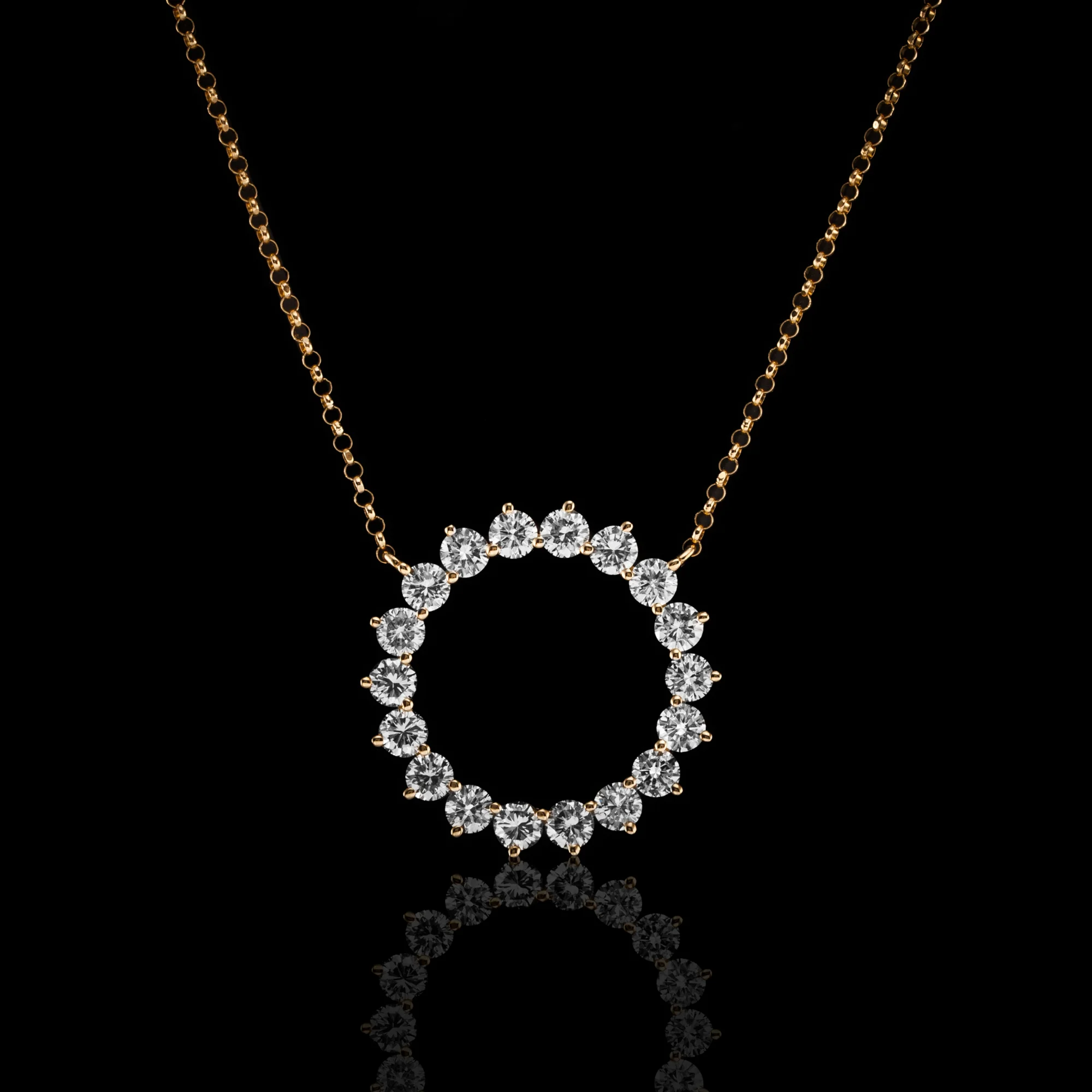 "Eclat d'Or™" Necklace, Yellow Gold