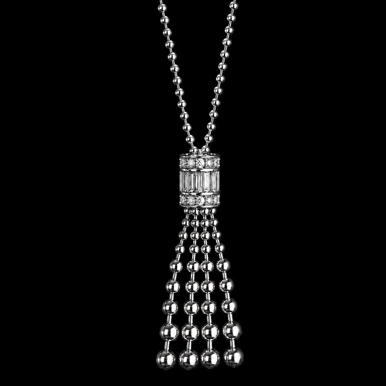 "LegacyTreasure™" Necklace – White gold