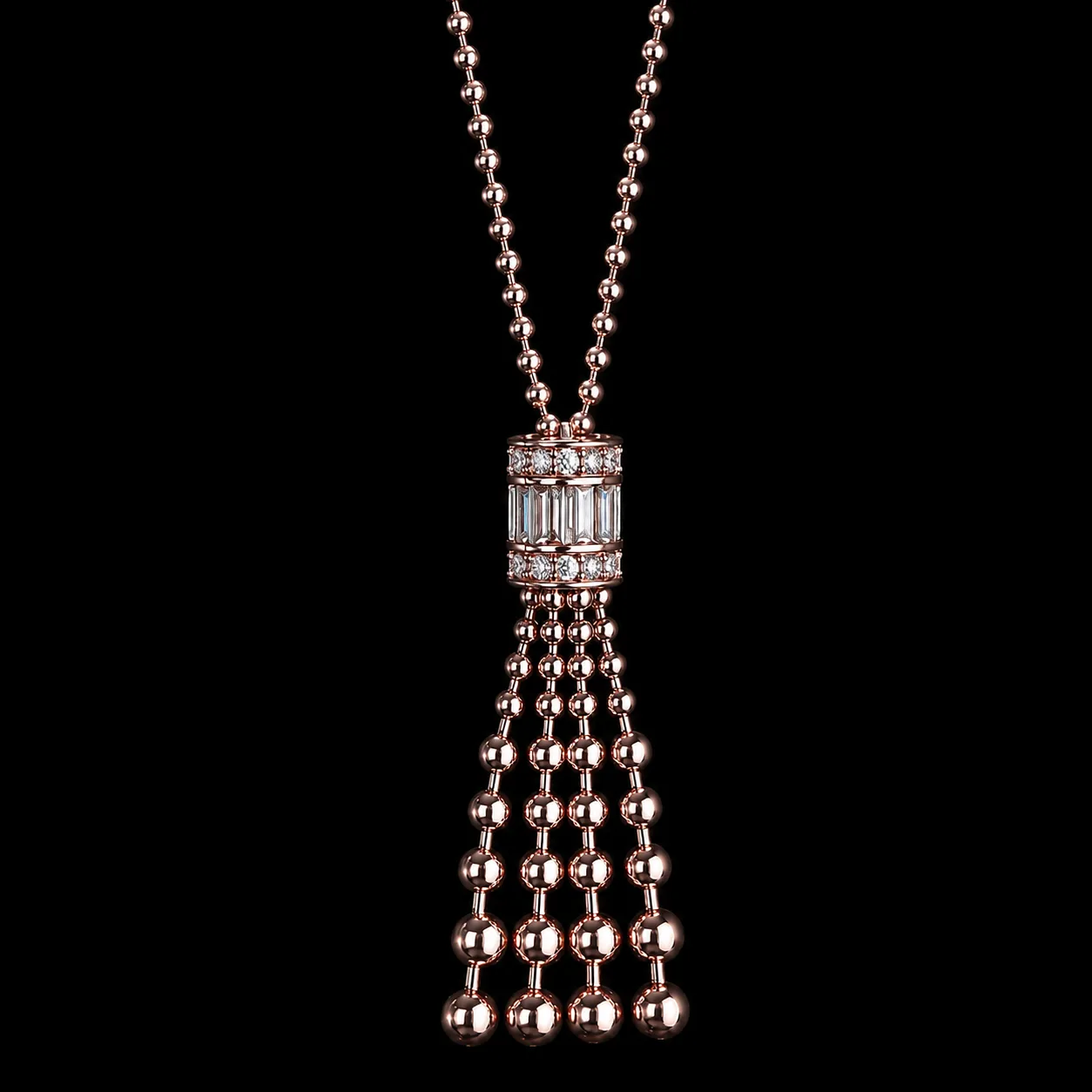 Necklace "LegacyTreasure™" in rose Gold, product view