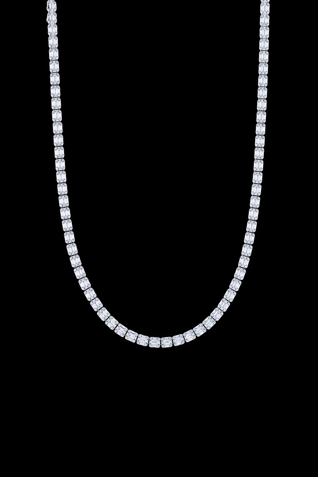"LuxRivière™" Necklace – White gold