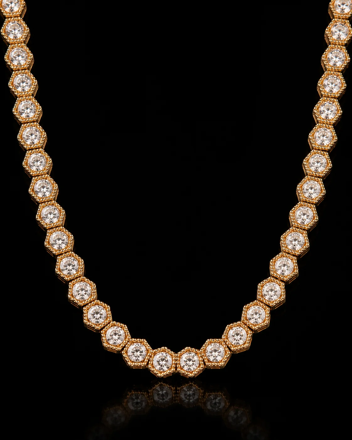 "LuxuryCubes™" Necklace in rose gold, photo 3