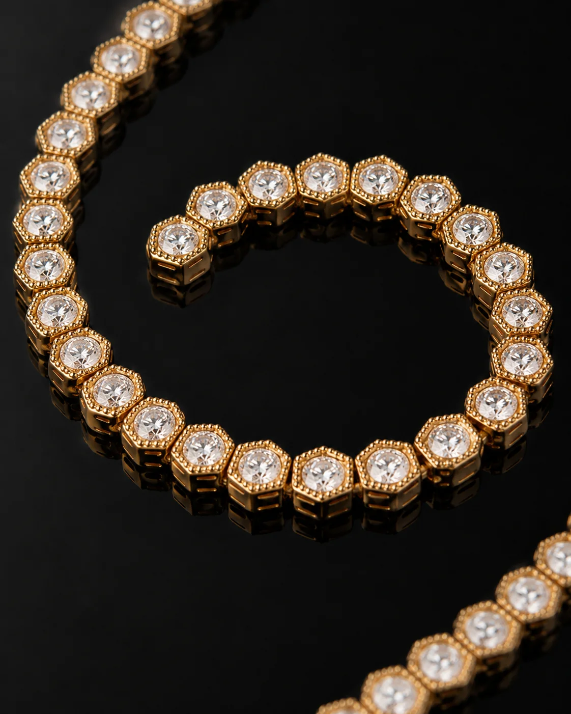 "LuxuryCubes™" Necklace in rose gold, photo 5