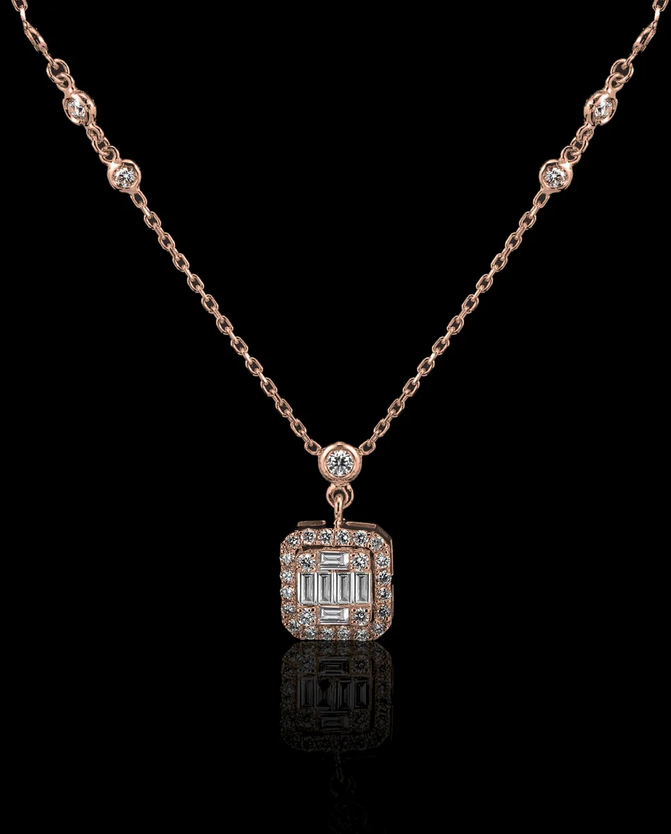 "Majestic™" Necklace – Rose gold 18k