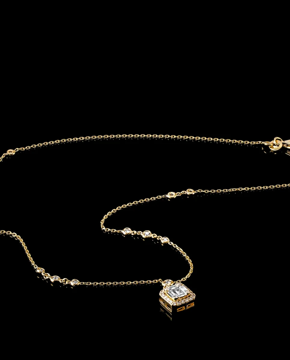 Majestic™ Necklace in yellow gold, photo 4