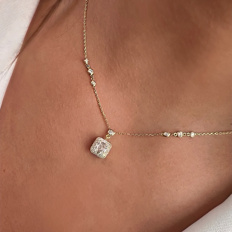 Majestic™ Necklace in yellow gold, photo 7
