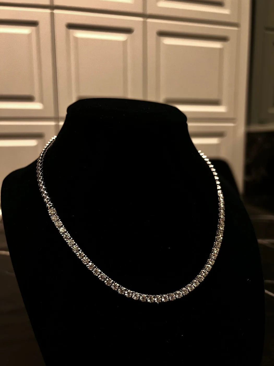 "Pure™" Necklace in white gold, photo 6