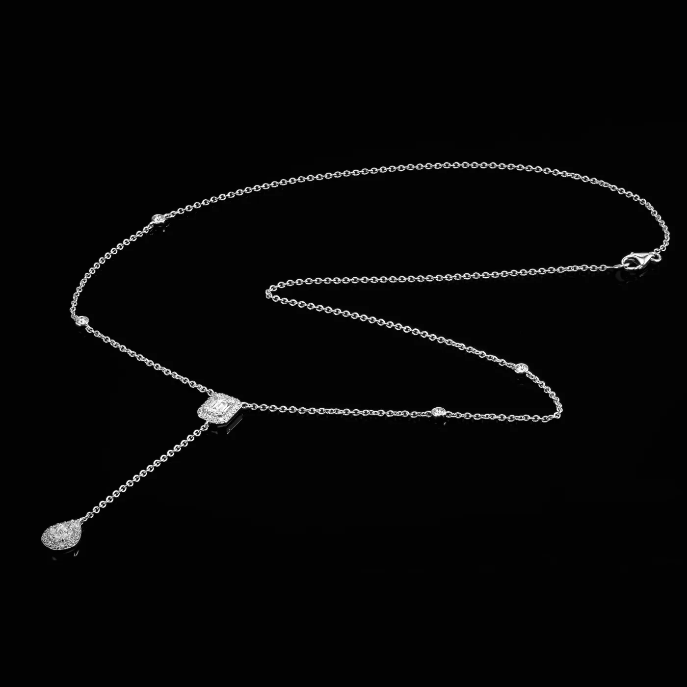 Necklace "Vincent™" in white gold 18k, photo 6