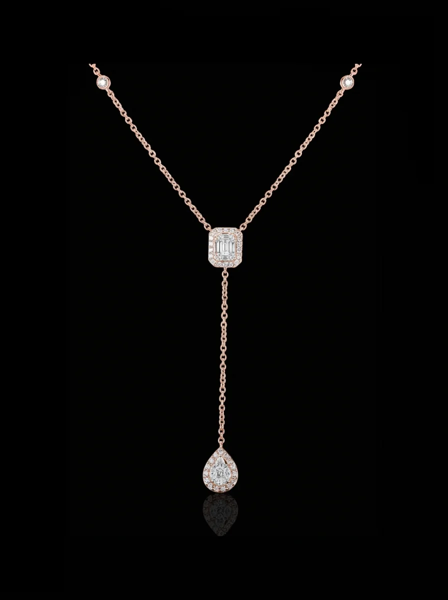 Necklace "Vincent™" – Rose gold 18k