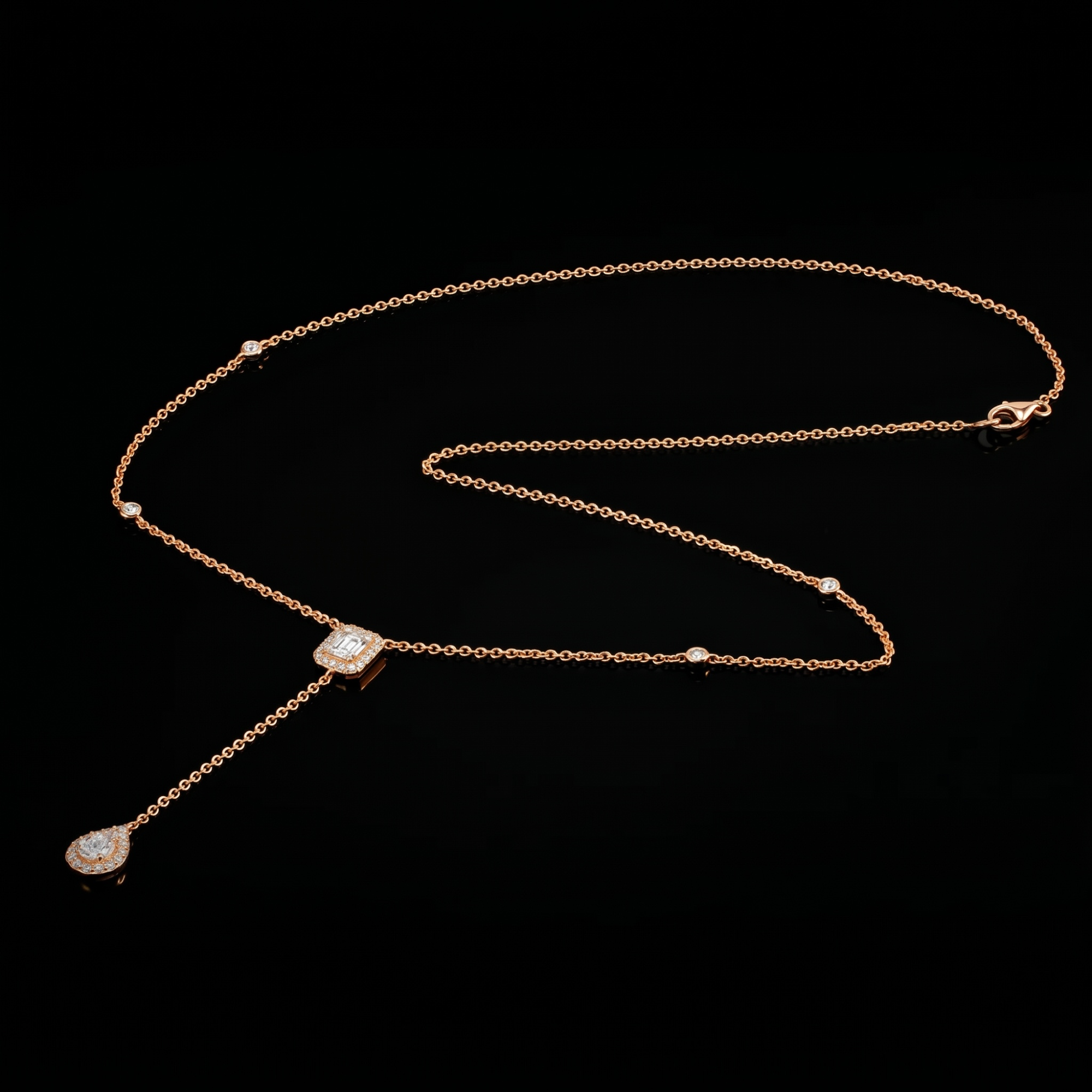Necklace "Vincent™" in rose gold 18k, photo 5