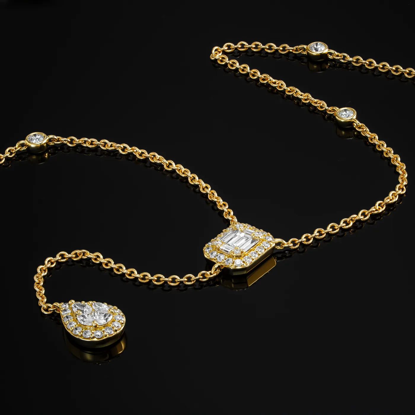 Necklace "Vincent™" in yellow gold 18k, photo 3