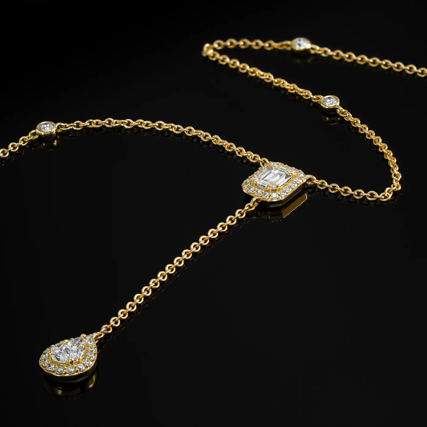 Necklace "Vincent™" in yellow gold 18k, photo 4