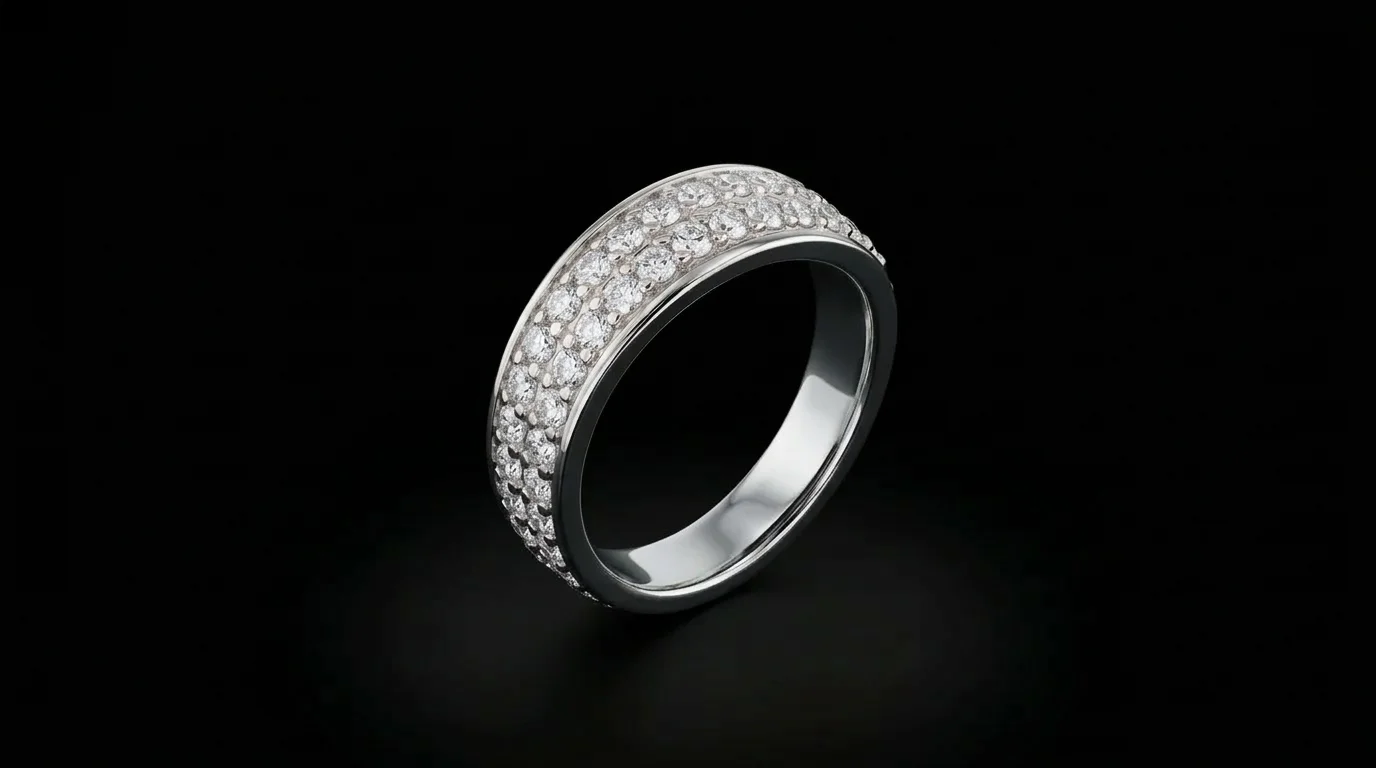 "4Coins™" Ring in white gold, photo 8