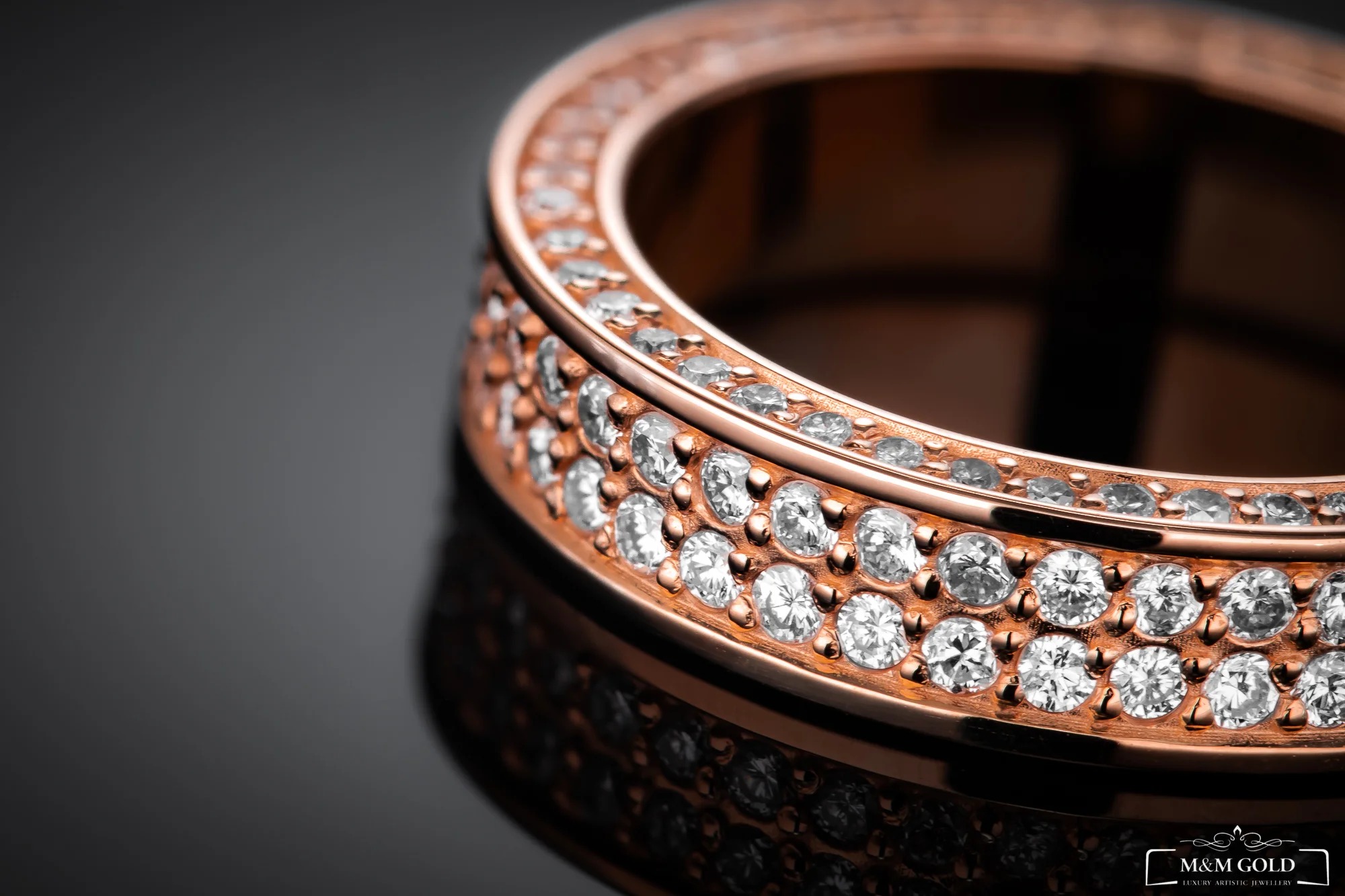 "4Coins™" Ring in rose gold, photo 3