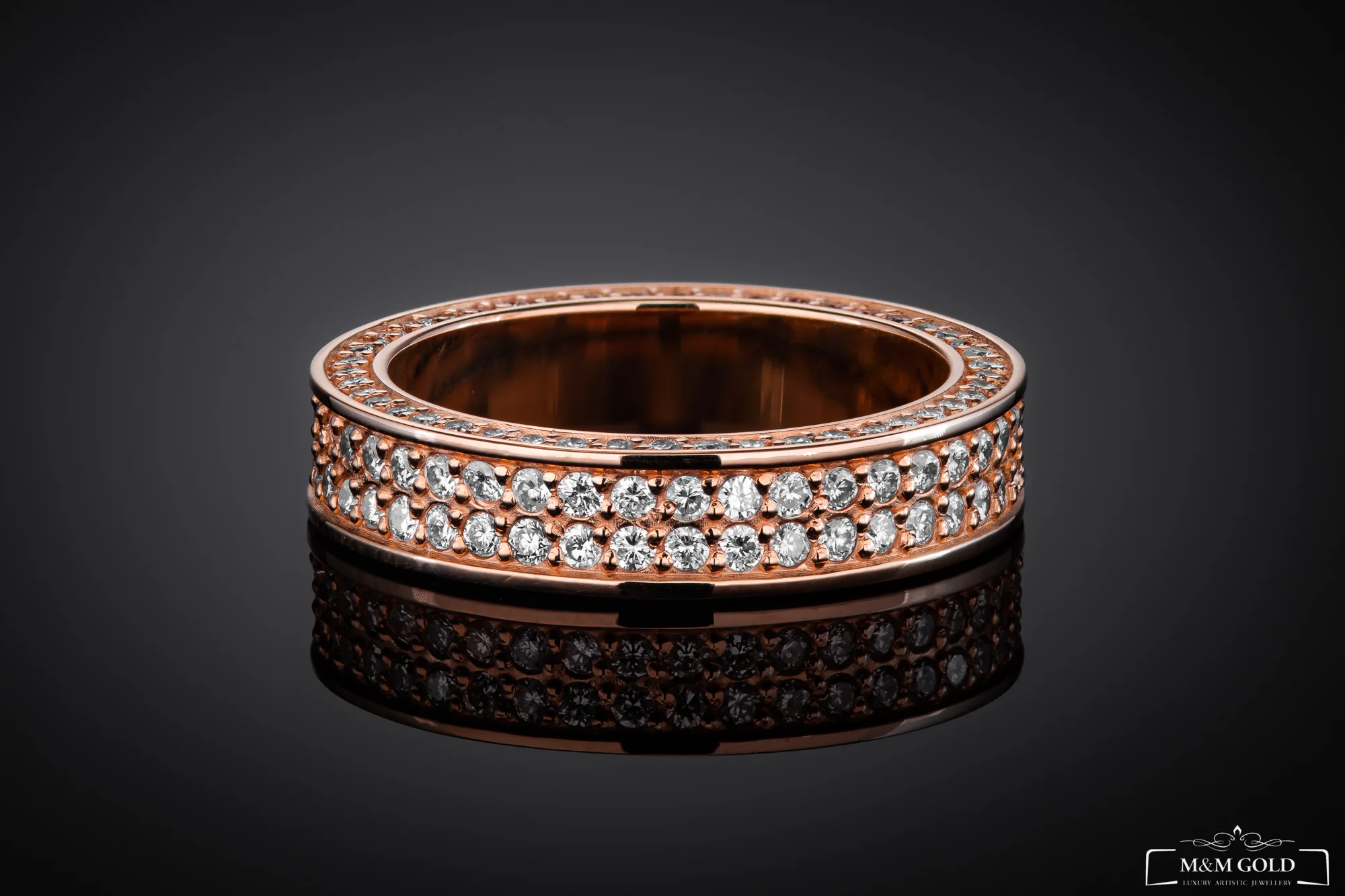 "4Coins™" Ring in rose gold, photo 4