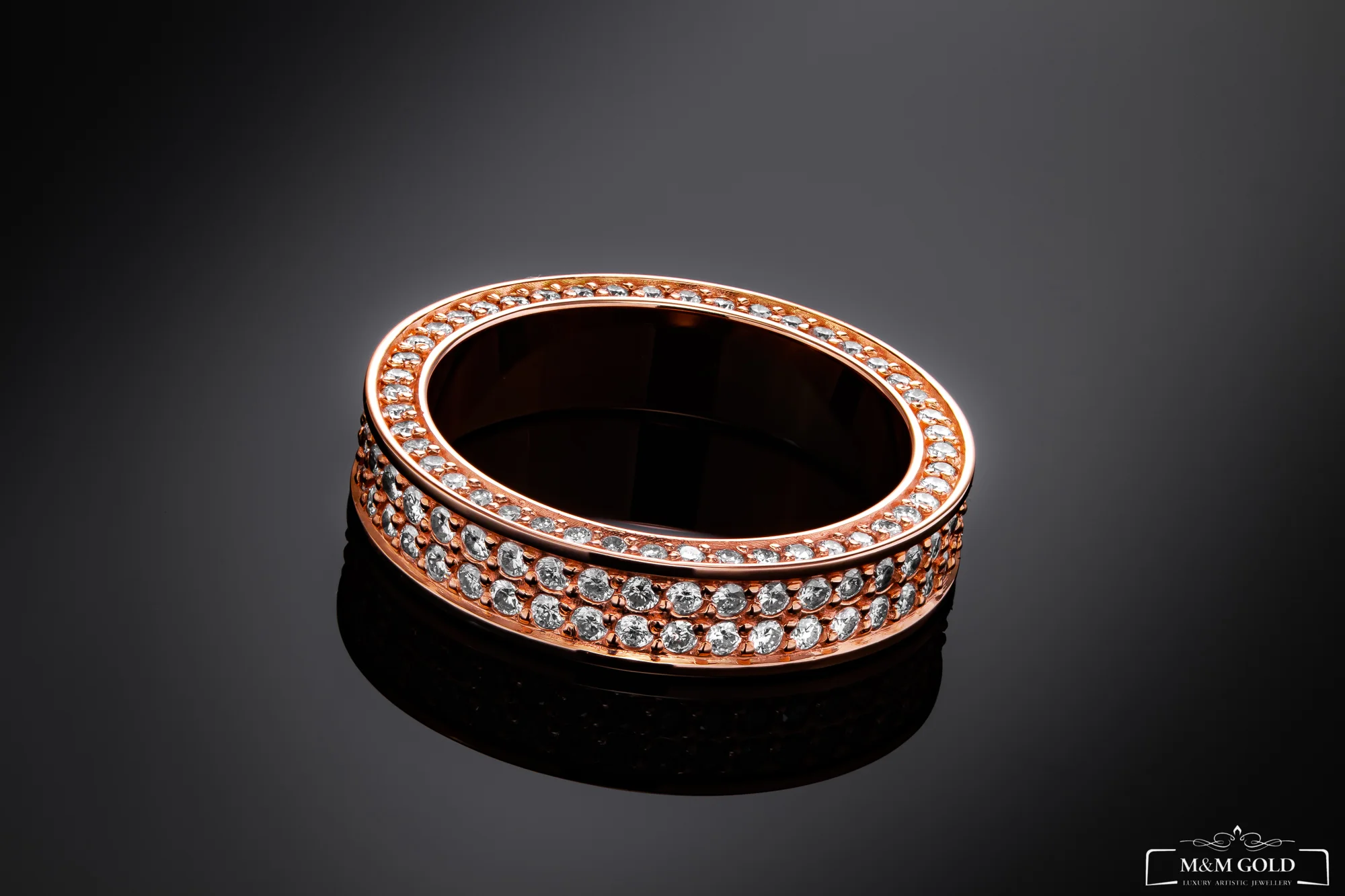 "4Coins™" Ring in rose gold, photo 6